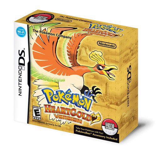Pokemon HeartGold Version Empty Box For Sale | DKOldies