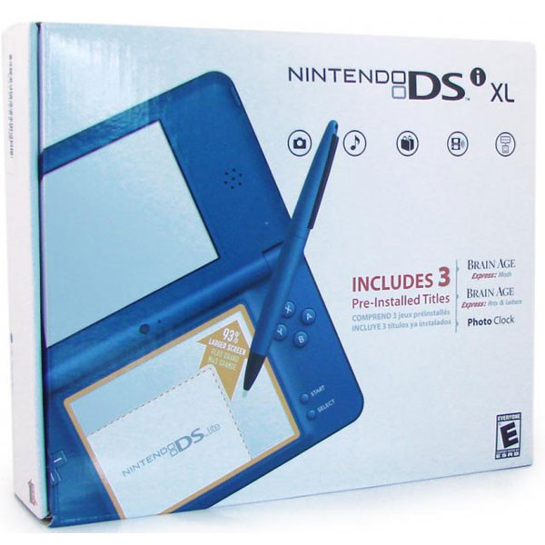 Complete Nintendo DSi XL Blue Handheld System For Sale DKOldies