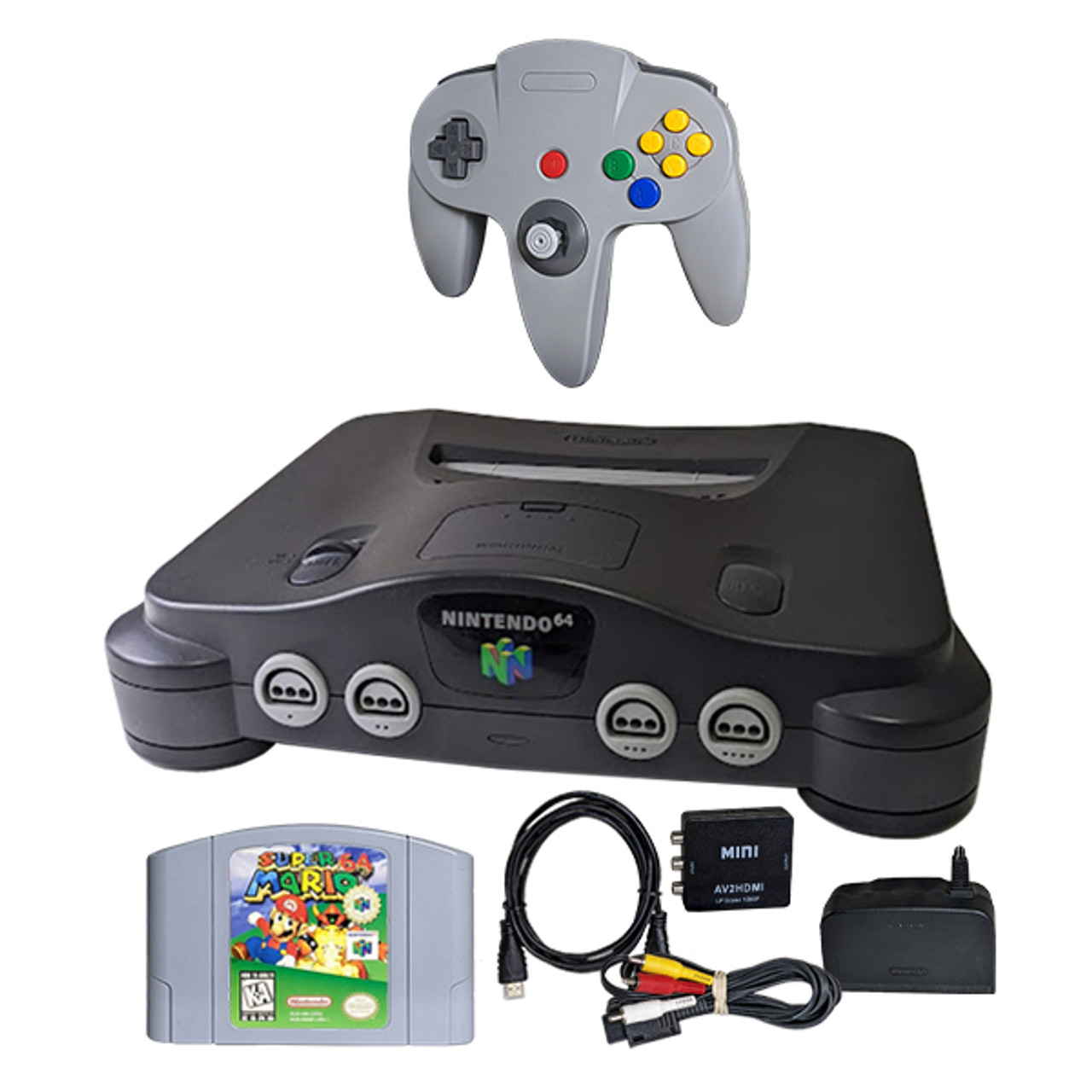 N64 Mario HD System Bundle For Sale