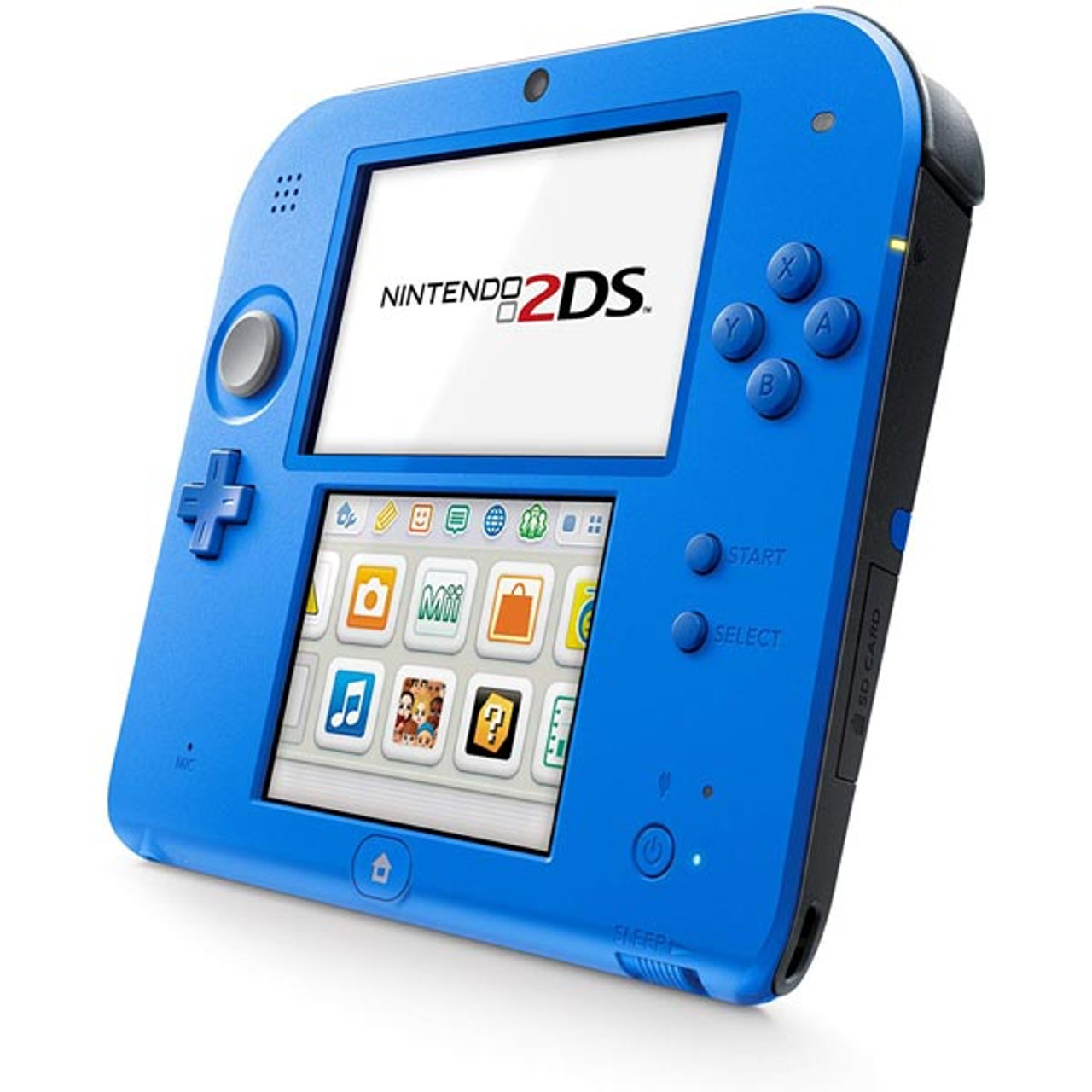 Nintendo 2DS Electric Blue Handheld System w/ Charger For