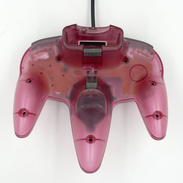 Nintendo 64 Controller Red on Clear N64 For Sale DKOldies