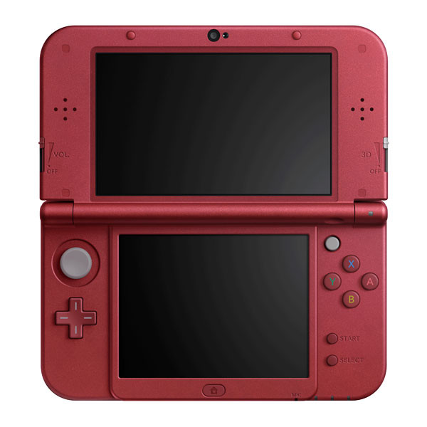 Nintendo 3DS XL Red Gen 2 with Charger For Sale | DKOldies