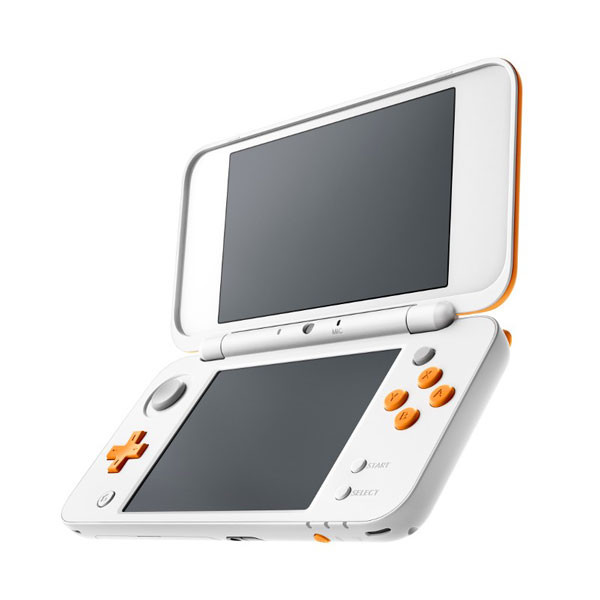 Nintendo 2DS XL White and Orange with Charger For Sale | DKOldies
