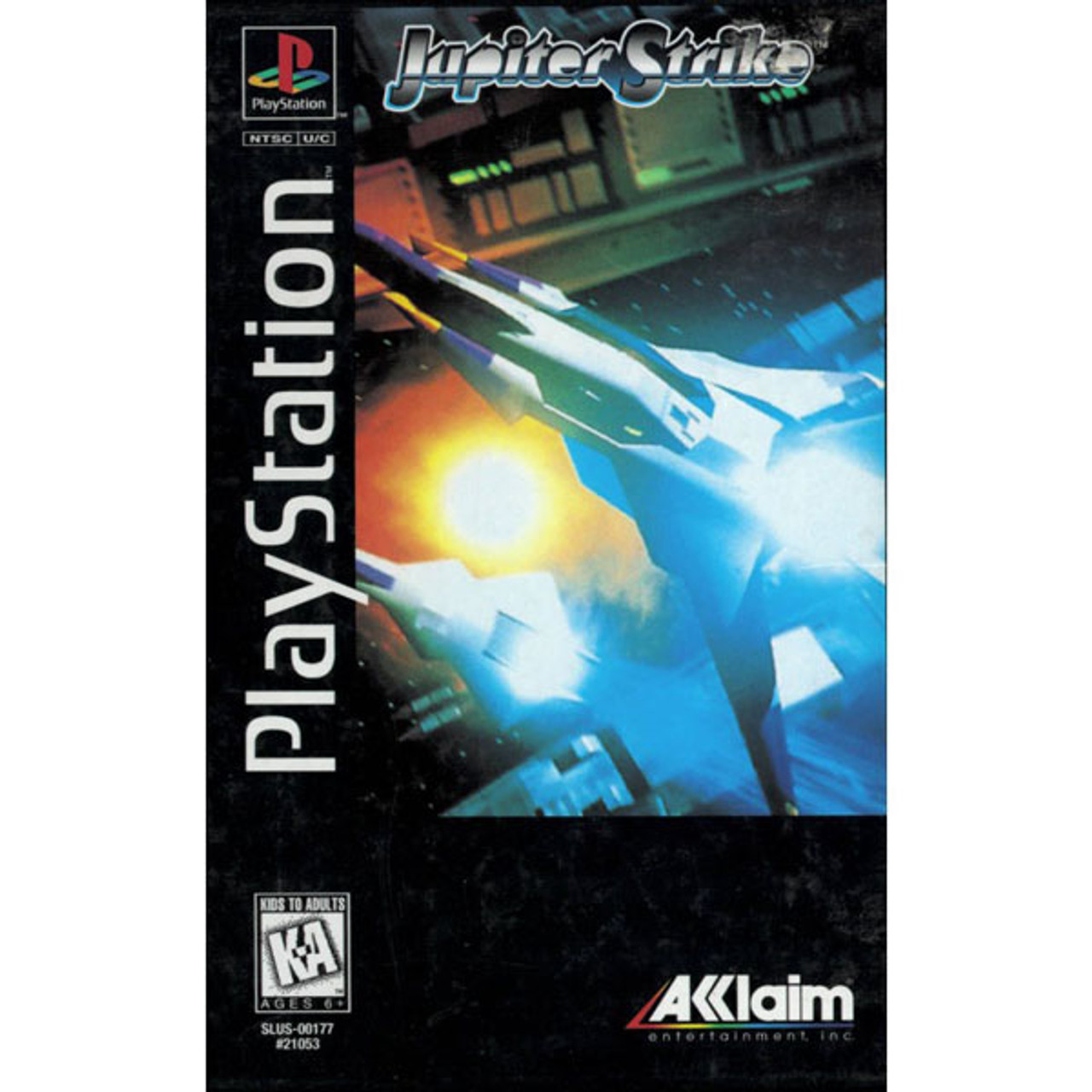 Jupiter Strike PS1 Long Box Game For Sale | DKOldies