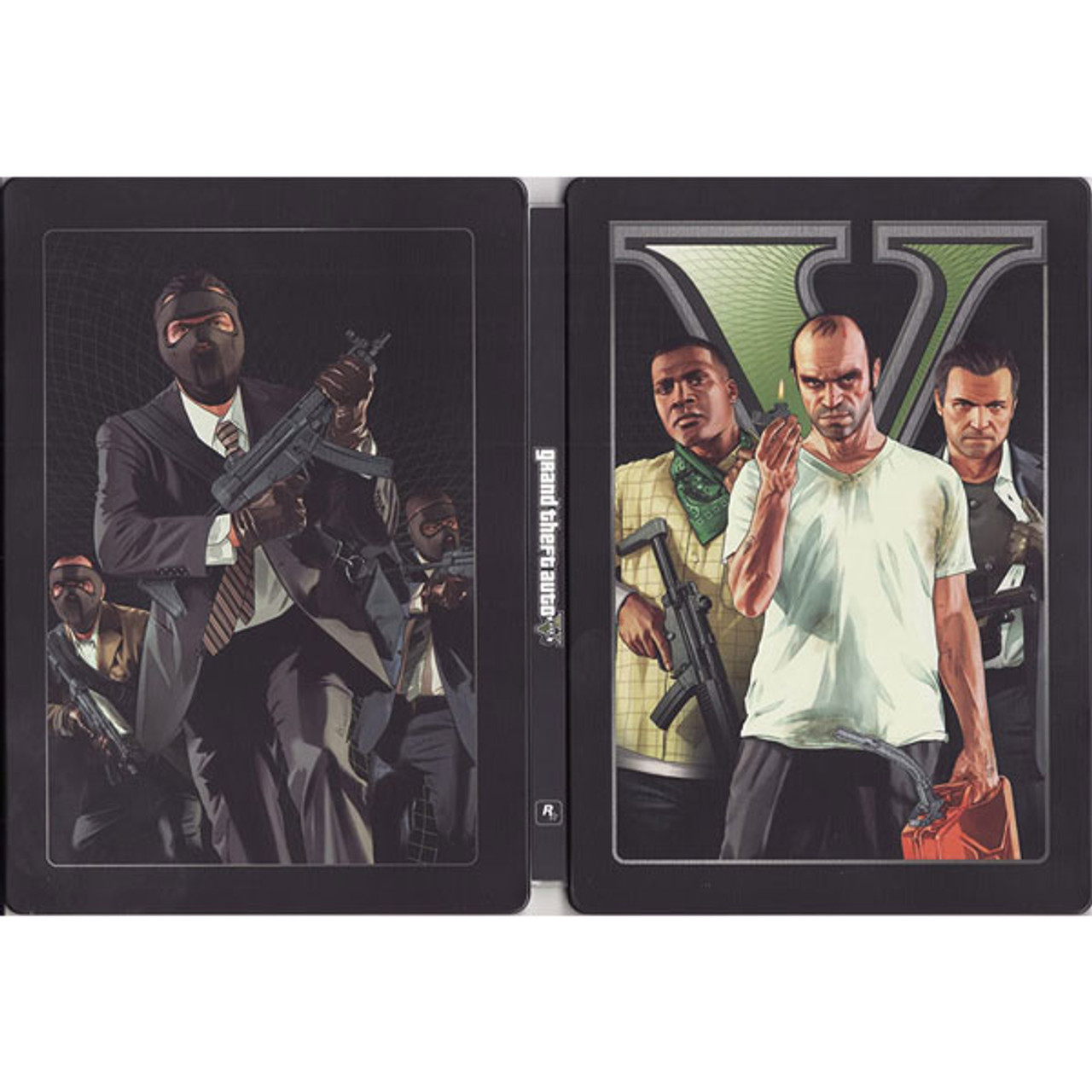 Grand Theft Auto V (Steelbook) PlayStation PS3 Game For Sale - Main Image