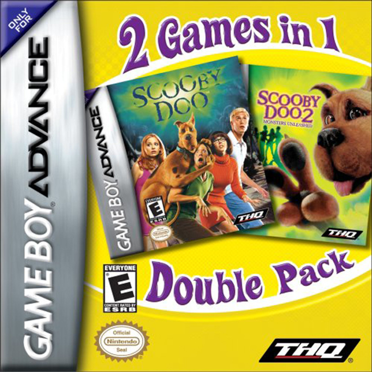 GBA★SCOOBY DOO 海外版 端子清掃済み ポスター付 Scooby Doo 2 Monsters Unleashed Gameboy Advanced SEALED NEW