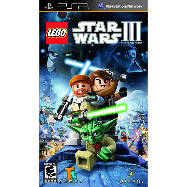 LEGO Star Wars III the Clone Wars PSP Game For Sale DKOldies