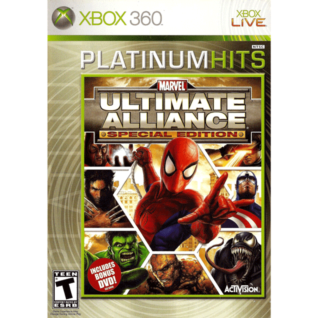 XBOX ULTIMATE ALLIANCE GOLD EDITION 北米版 BRAND NEW Marvel: Ultimate Alliance Gold Edition CGC 9.0 A+