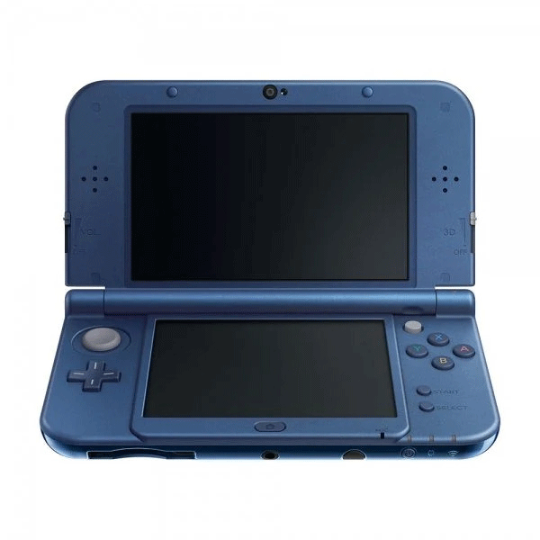 Nintendo 3DS XL Metallic Blue Handheld System w/ Charger - Gen 2