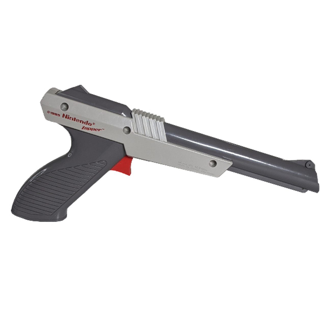Nintendo NES Zapper Light Gun Gray Ver. CIB Complete in Box