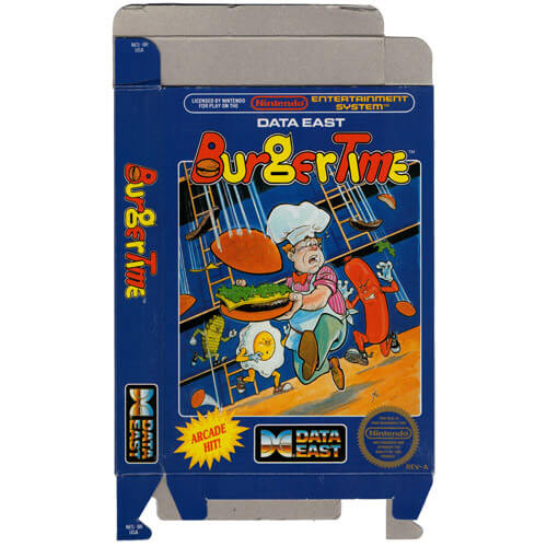 Burgertime Nintendo Nes
