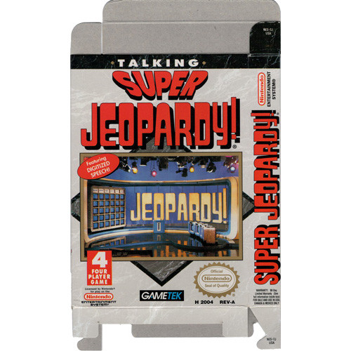 Jeopardy Switch Box Nintendo NES Box for Talking Super Jeopardy Game For Sale | DKOldies