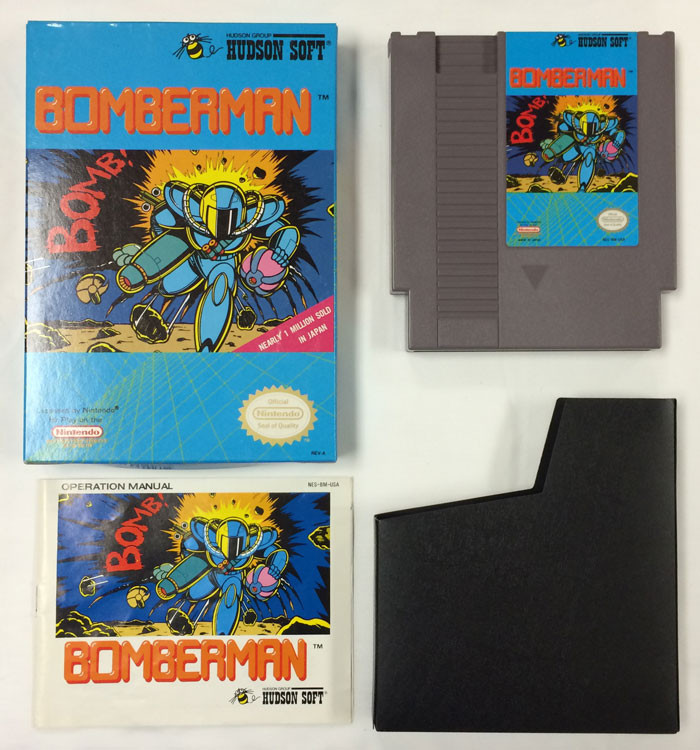 Bomberman Complete Nintendo NES Game For Sale DKOldies