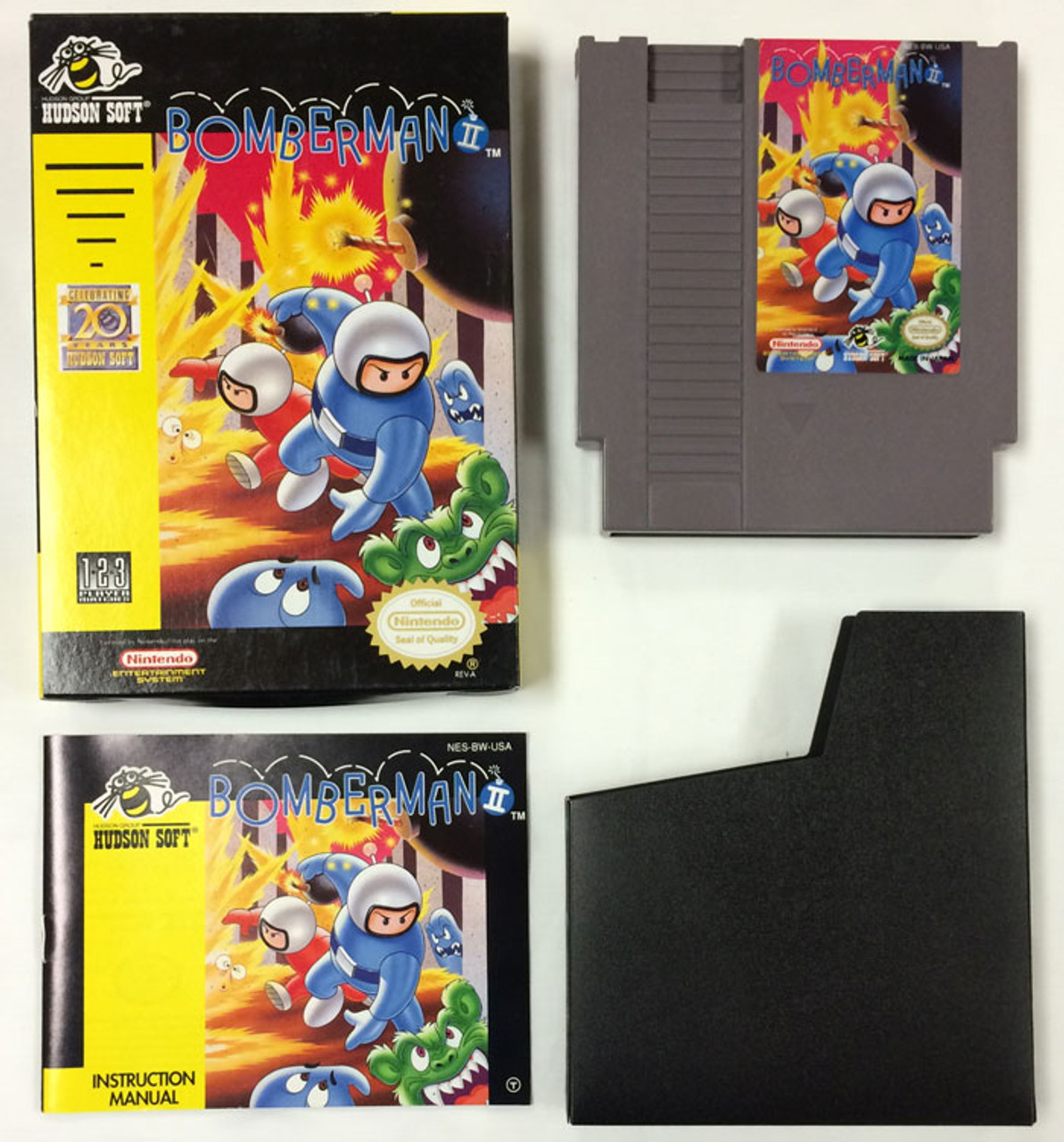 Bomberman II (Nintendo Entertainment System | NES) Authentic BOX ONLY