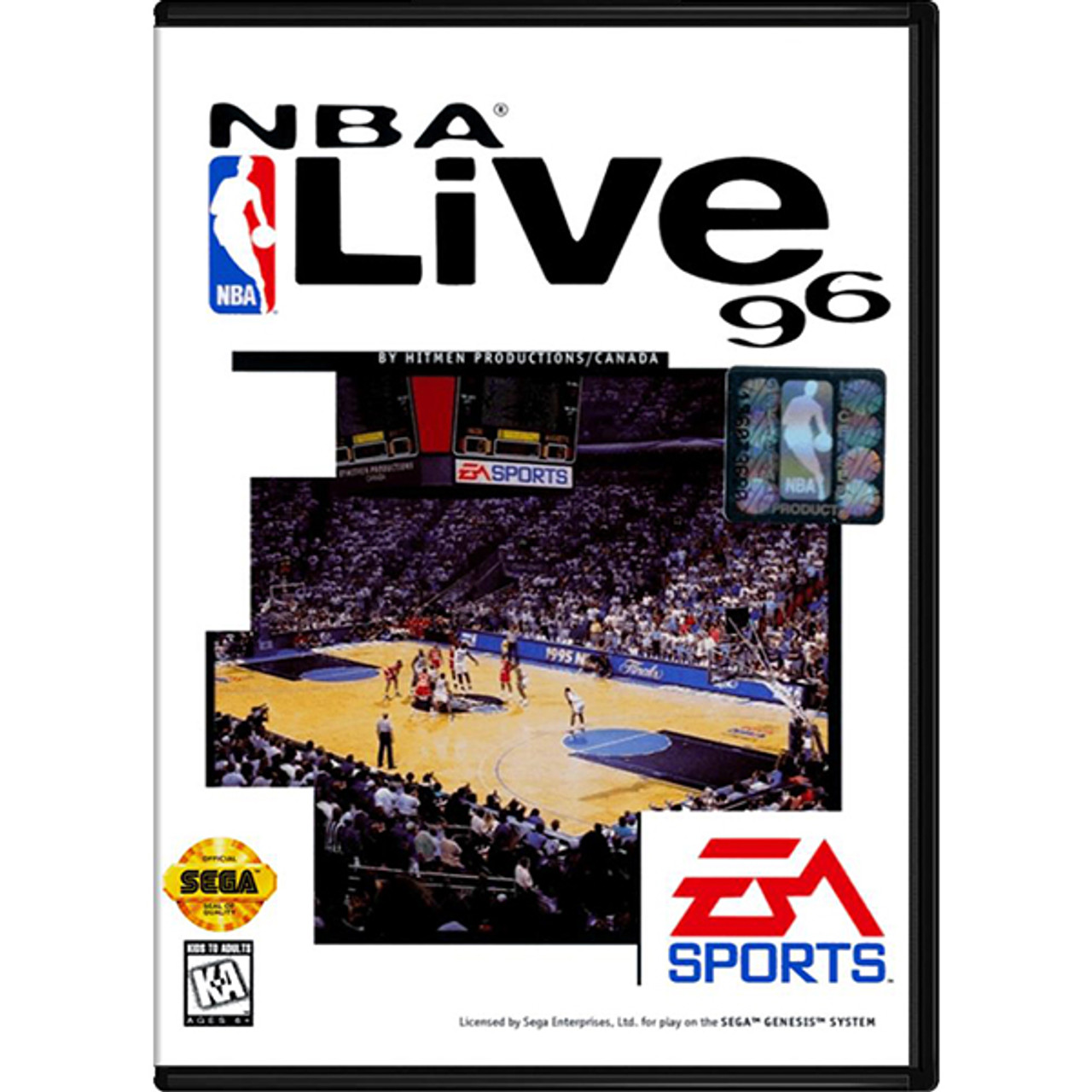 NBA Live 96 Genesis Complete Game For Sale DKOldies