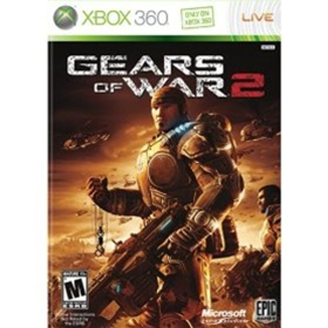 Console Xbox 360 Slim Edição Limitada Gears Of War 3 Completo