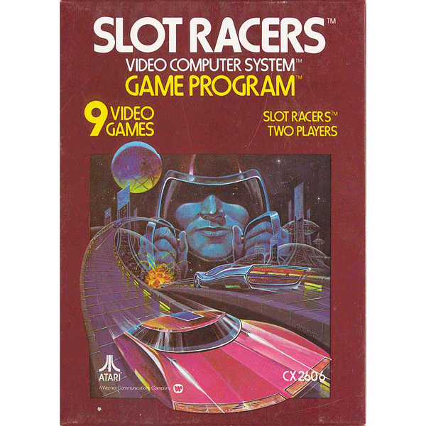 Slot Racers Atari 2600 Game For Sale | DKOldies