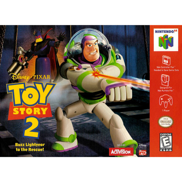 Ps1 Toy Story Nintendo 64 Toy Story Buzz Lightyear To The Rescue