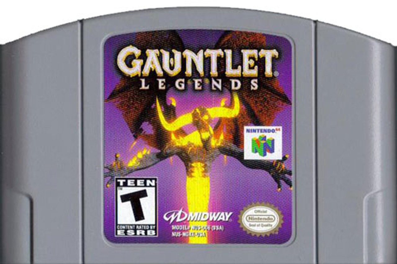 gauntlet legends n64 town cemetary