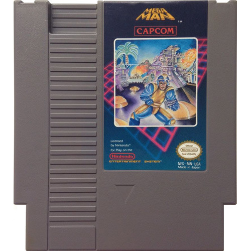 Gold Medal Nes Games 1992 Mega Man Nintendo NES Original Game For