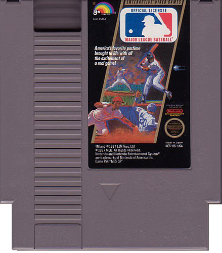 MLB Major League Baseball Nintendo NES Original Game For Sale