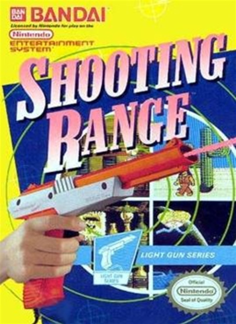 Shooting Range Nintendo NES Original Game For Sale DKOldies