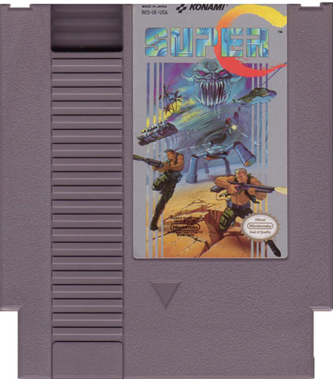 Super C Contra II Nintendo NES Original Game For Sale