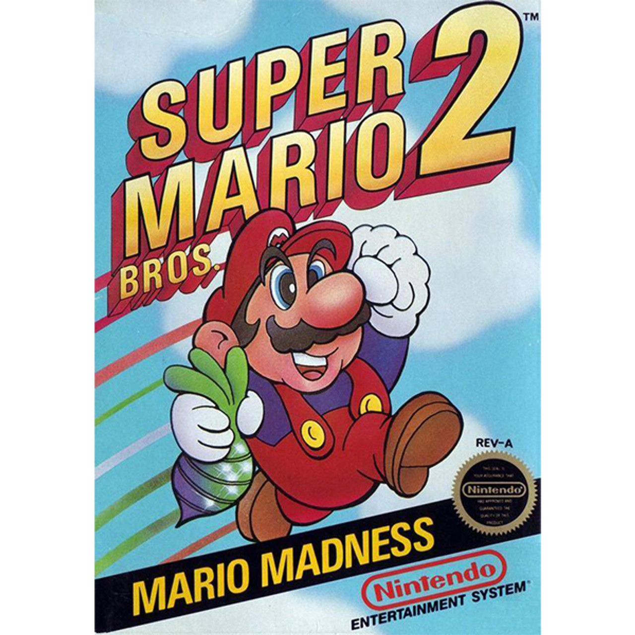 Super Mario Bros. 2 Nintendo NES Original Game For Sale