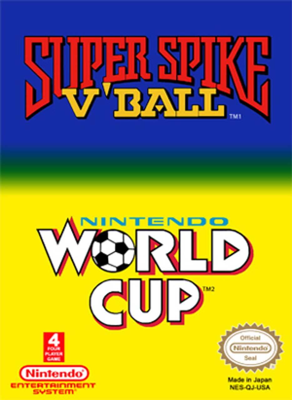 Super Spike V'Ball/NES World Cup - NES Game