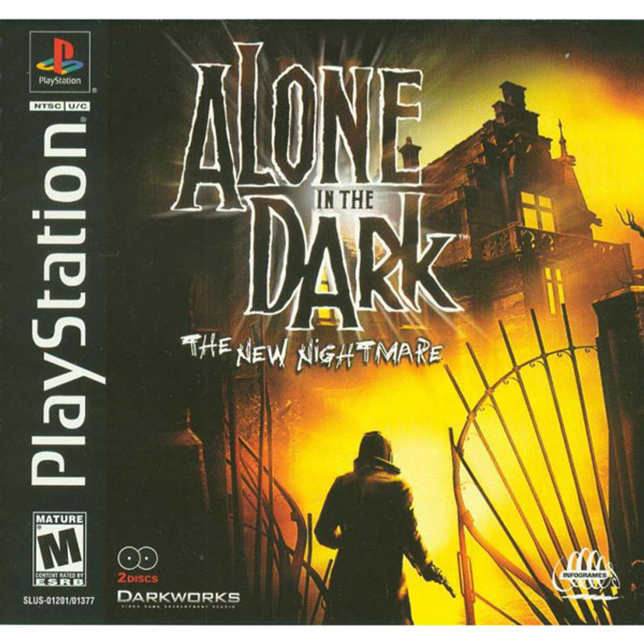 Alone in the Dark New Nightmare Playstation 1 PS1 Game For Sale