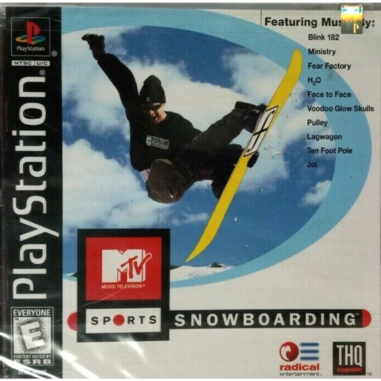 MTV Snowboarding - PS1 Game