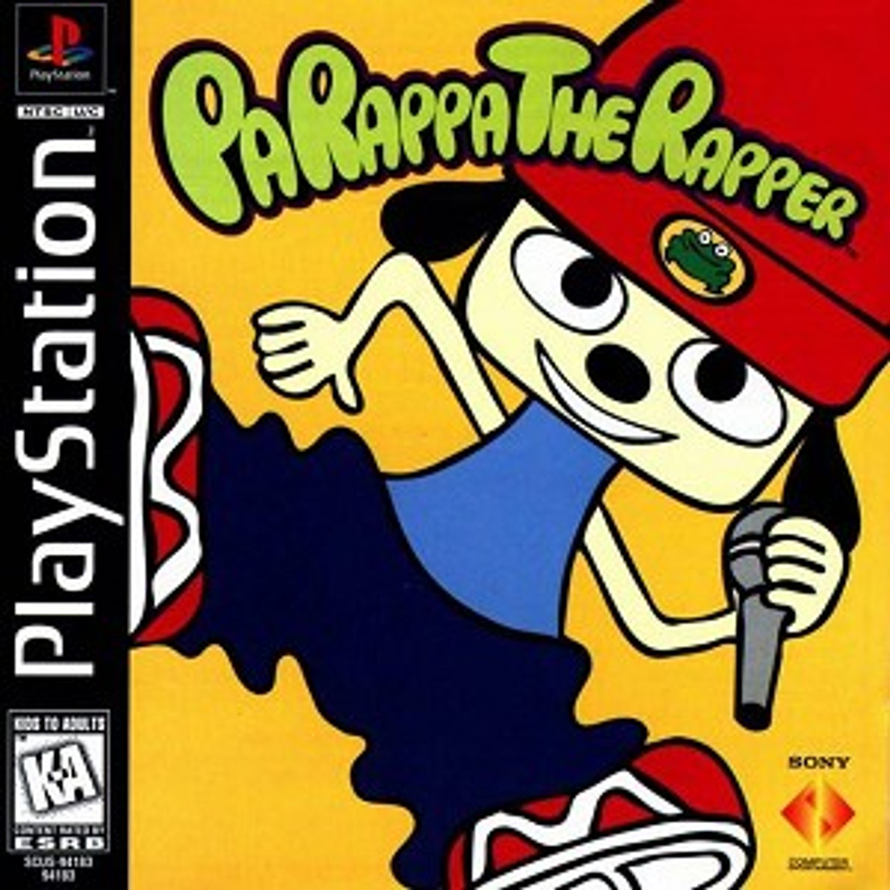 PaRappa the Rapper - Playstation 1 – Retro Raven Games