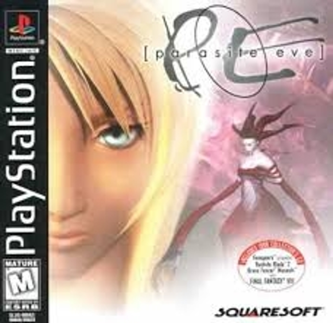 PlayStation -- Parasite Eve -- PS1. JAPAN GAME. Spine Card. work fully.  19915