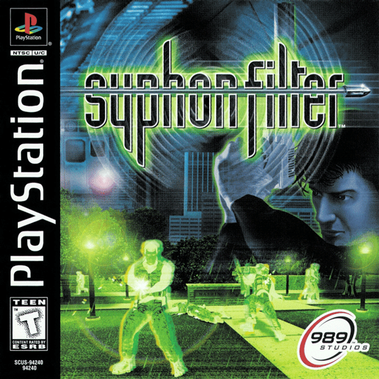 Syphon filter 2 Playstation 1 PS1 Platinum 