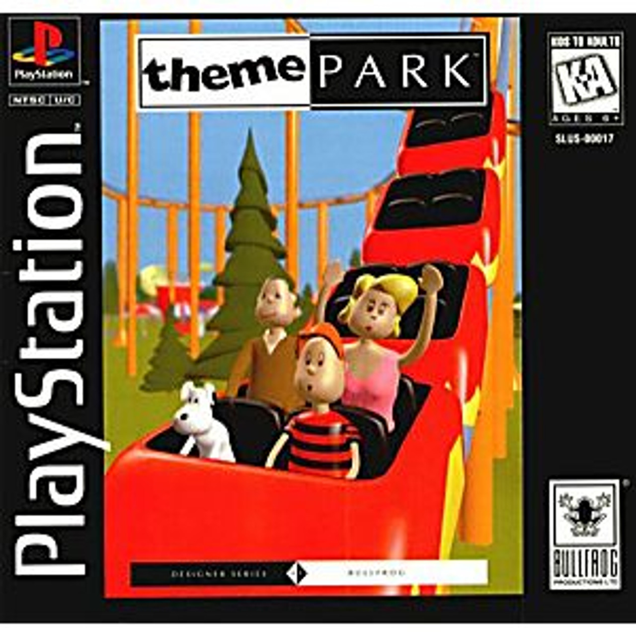 Theme Park 1 PS1 Game | DKOldies