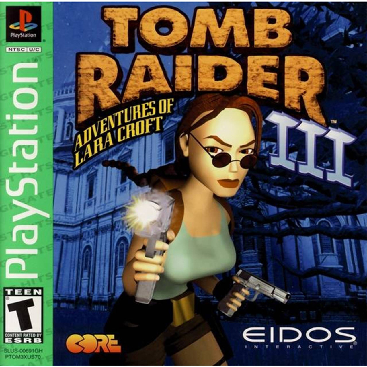 Tomb Raider 3 Playstation 1 PS1 For Sale DKOldies