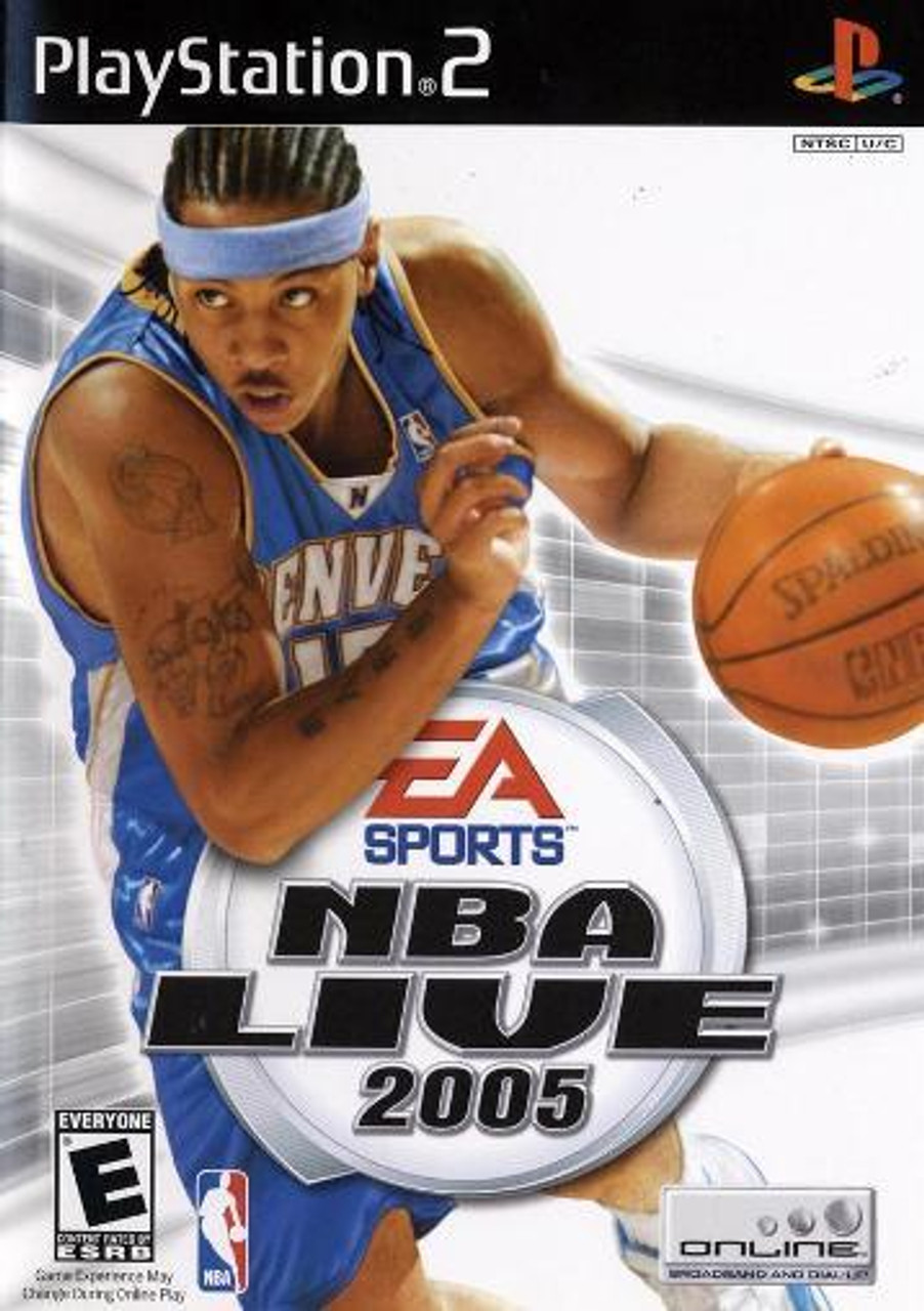 NBA Live 2005 PS2 Game Playstation 2 For Sale DKOldies