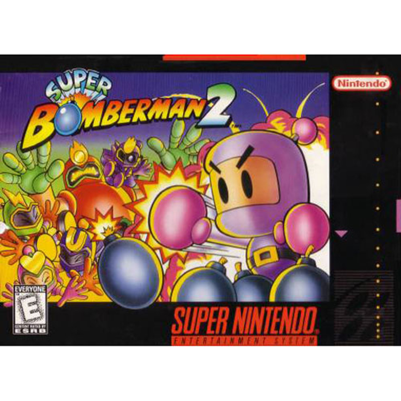 Super Nintendo Super Bomberman Box 