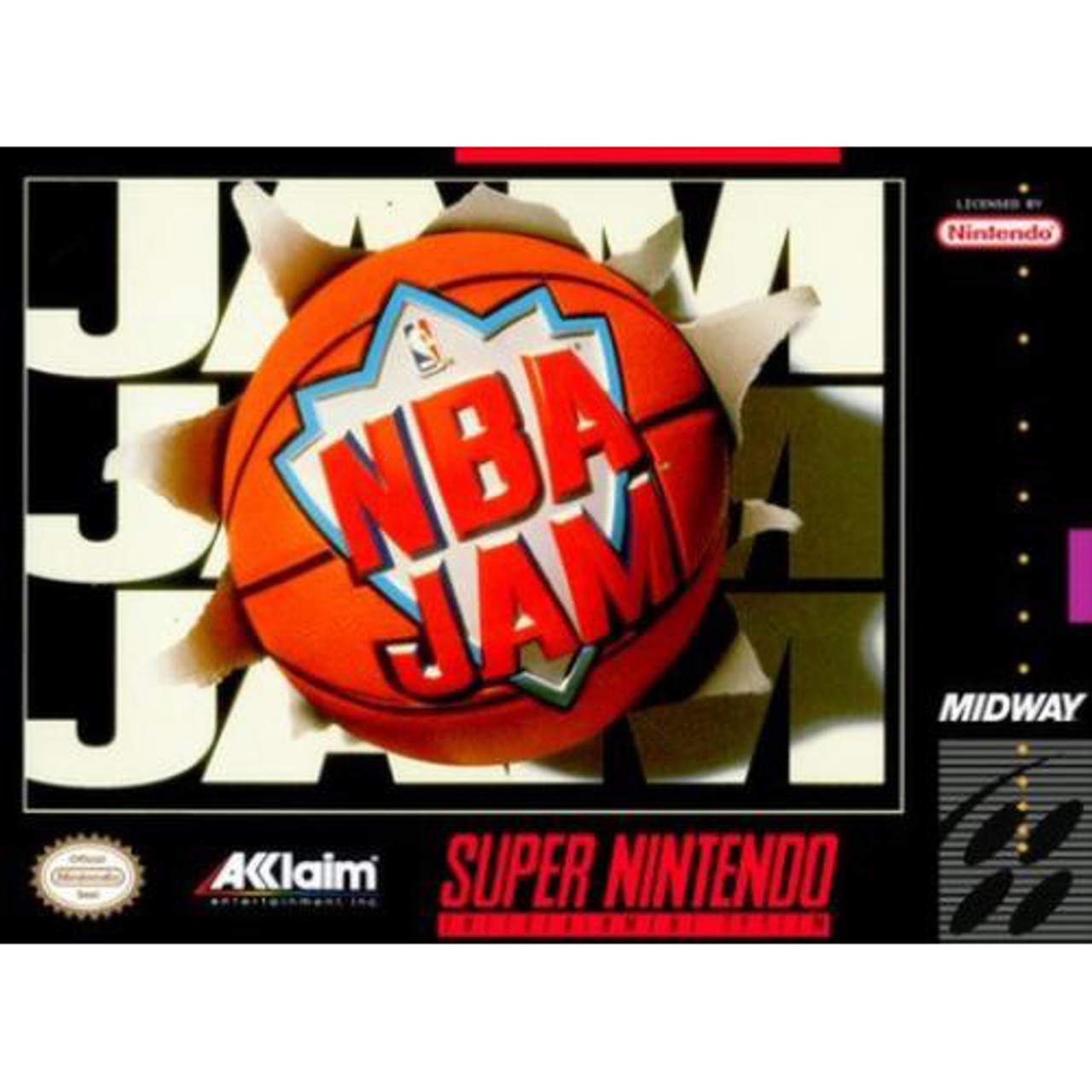 NBA Jam Basketball Super Nintendo SNES Game For Sale DKOldies