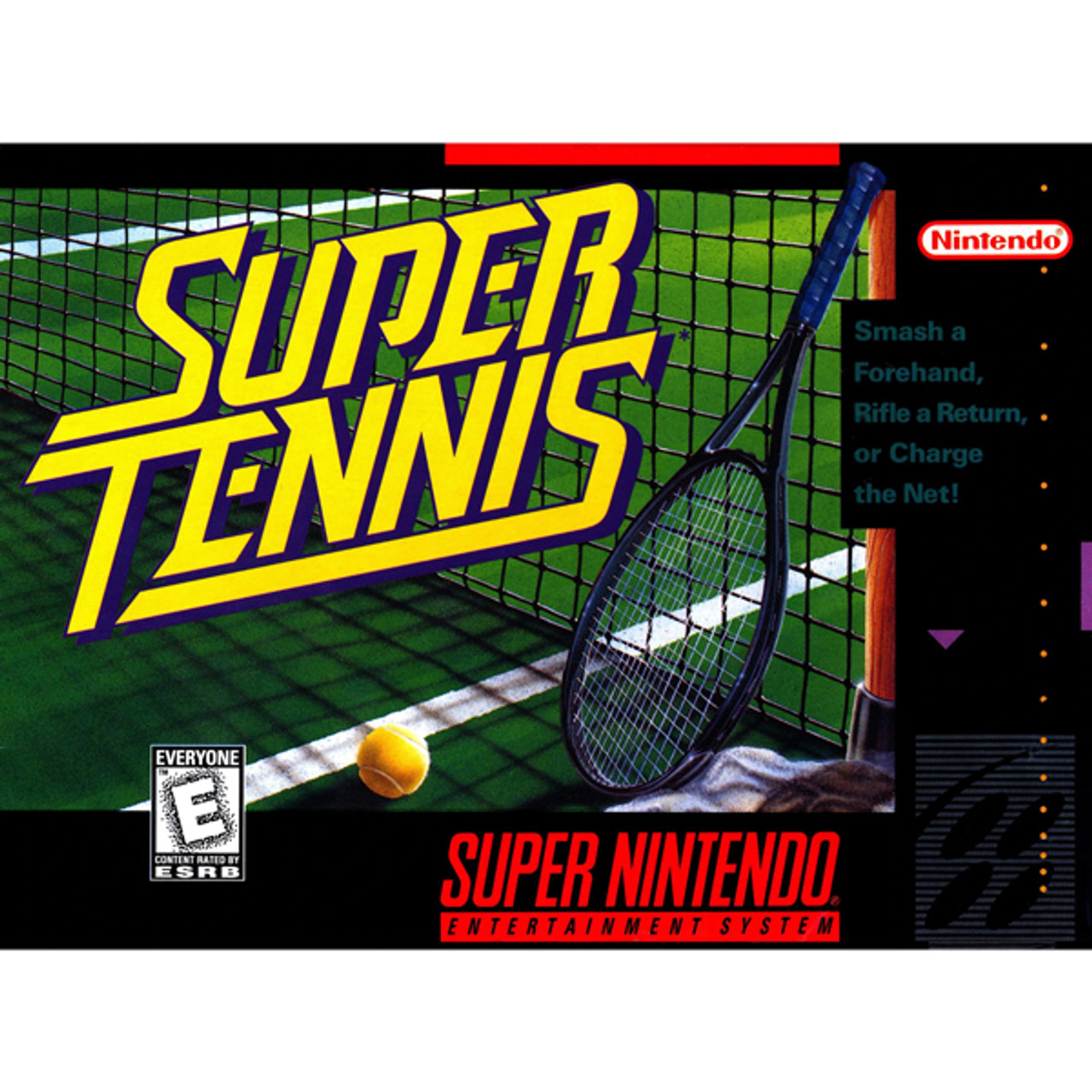 Super Tennis Super Nintendo SNES Game For Sale | DKOldies