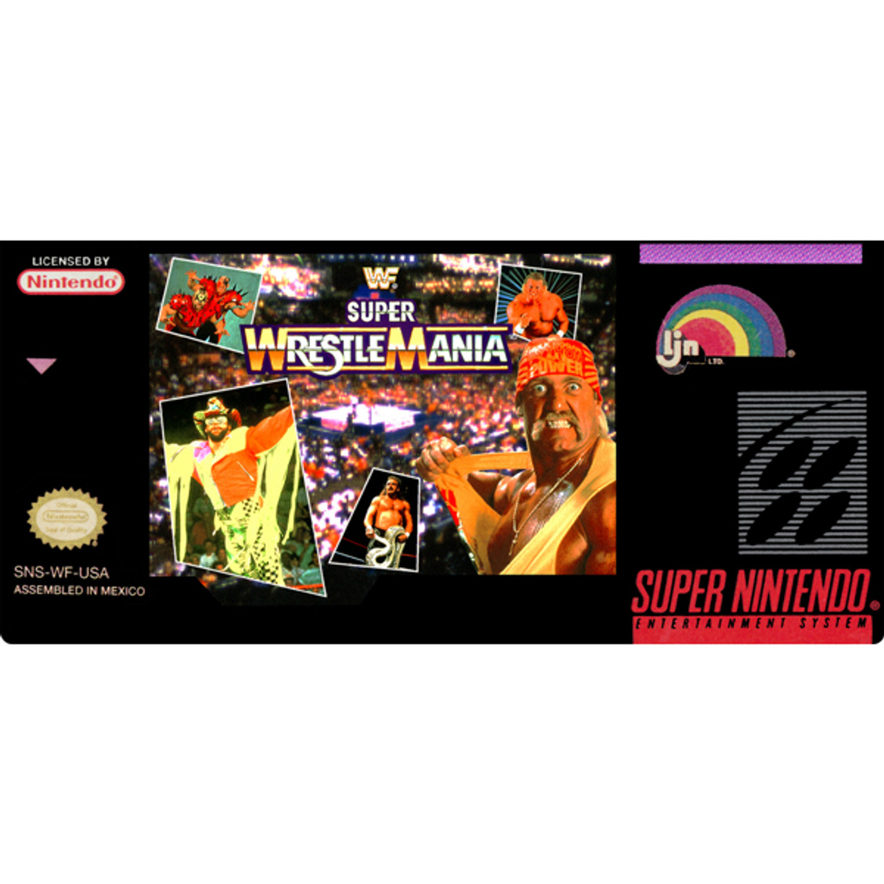 WWF Super Wrestlemania Super Nintendo SNES Game For Sale