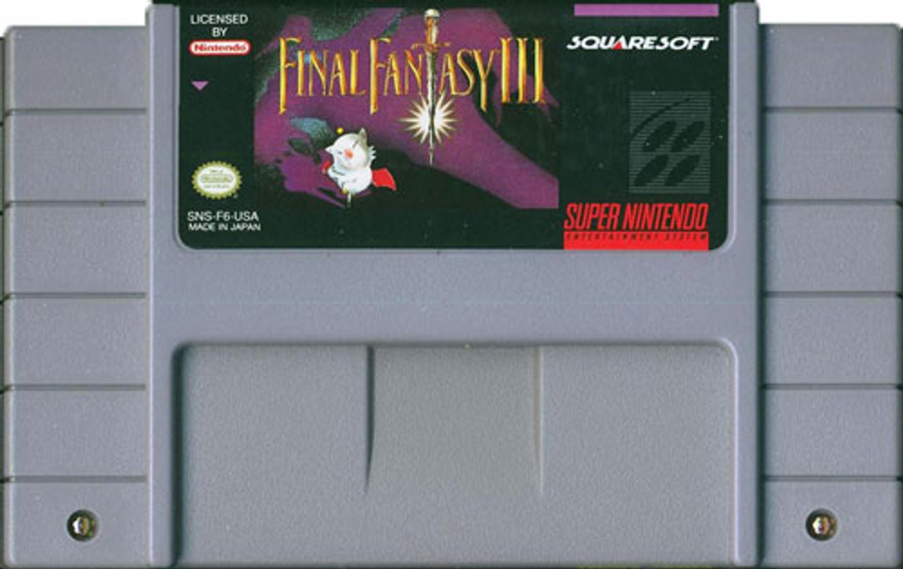 Final Fantasy III - SNES Game