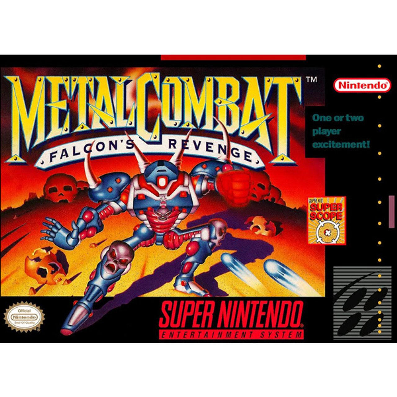 Metal Combat - Super Nintendo - Shock Games