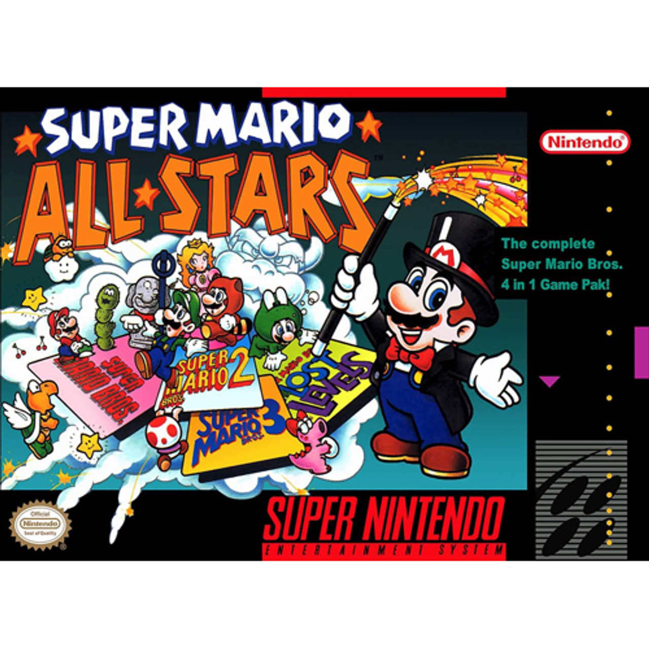 voz Kent Desarmamiento Super Mario All Stars Super Nintendo SNES Game For Sale