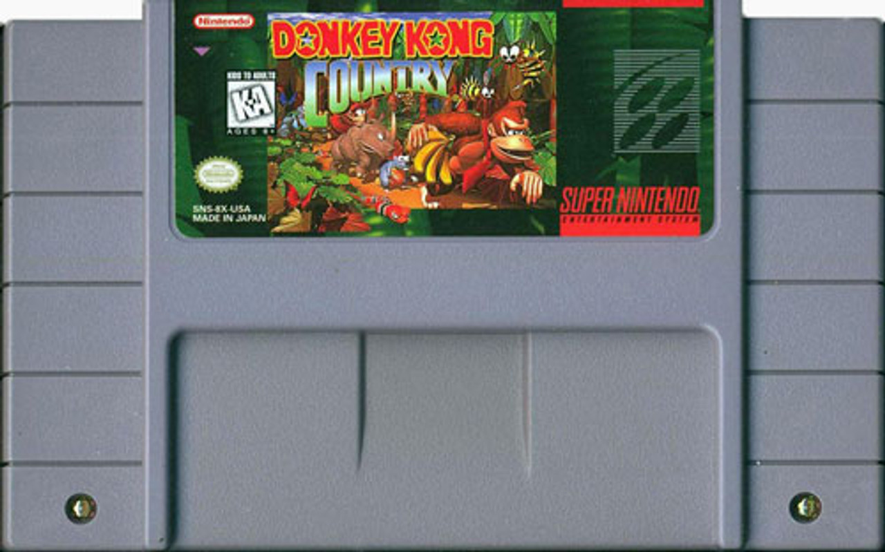 Donkey Kong Super Nintendo SNES Game For Sale