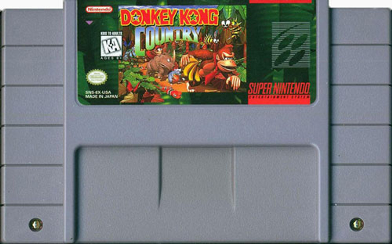Donkey Kong Country Super Nintendo SNES Game For Sale