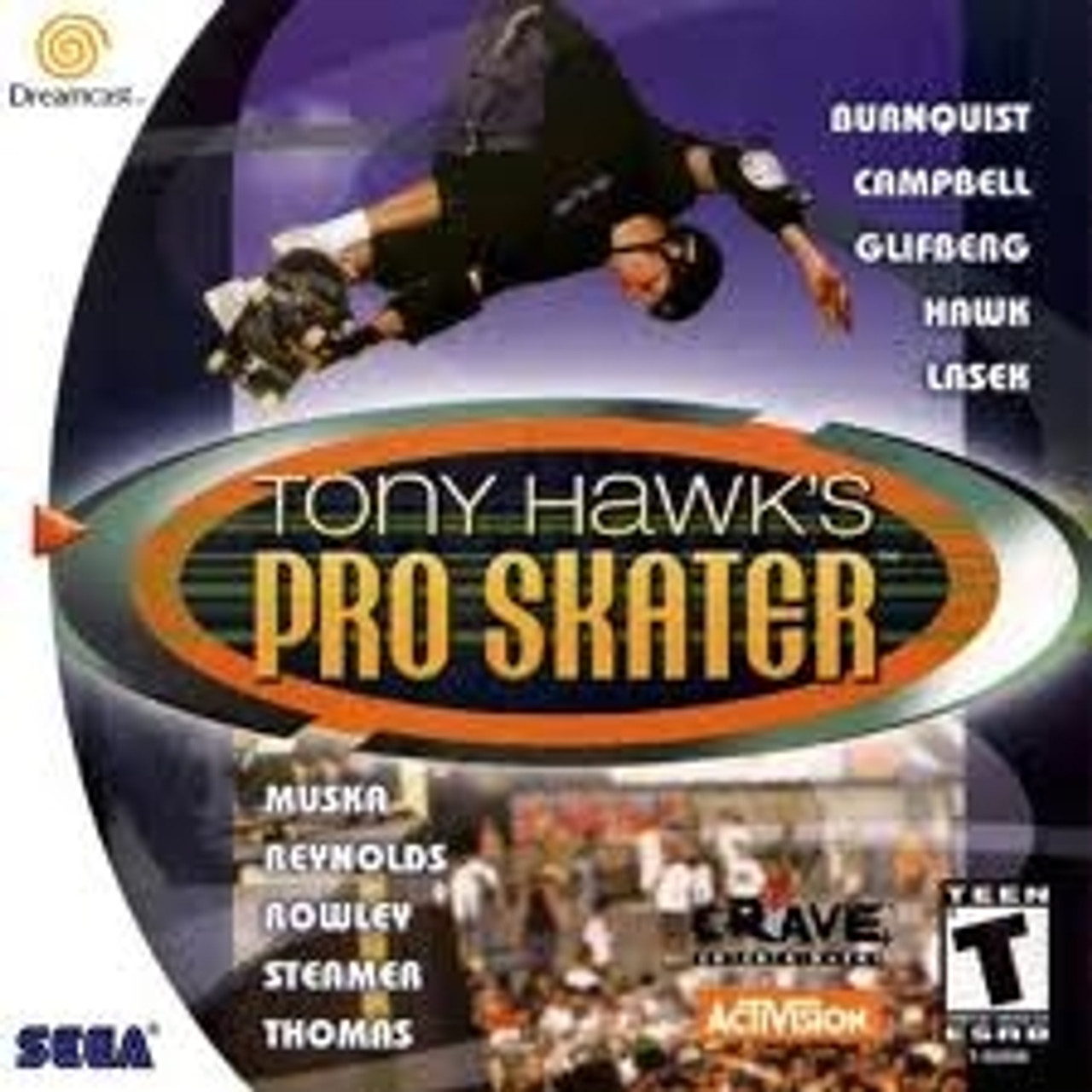 Tony Hawk's Pro Skater Playstation 1 PS1 Game For Sale