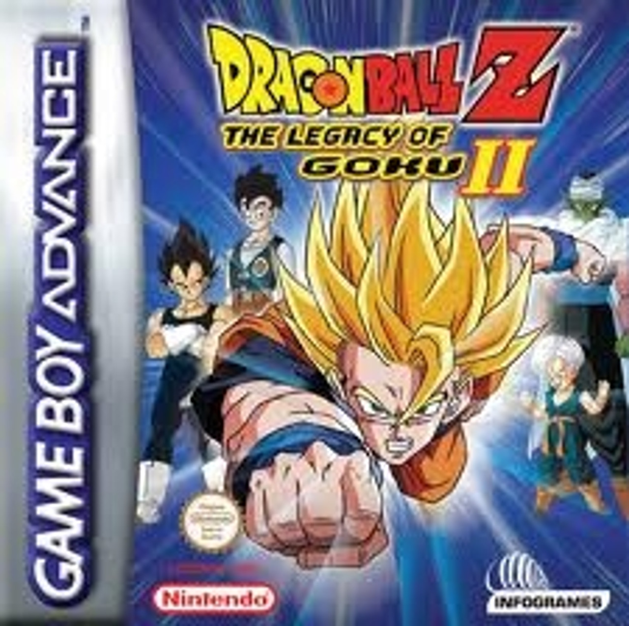 Dragonball Z Legacy Of Goku II Nintendo Gameboy Advance Game