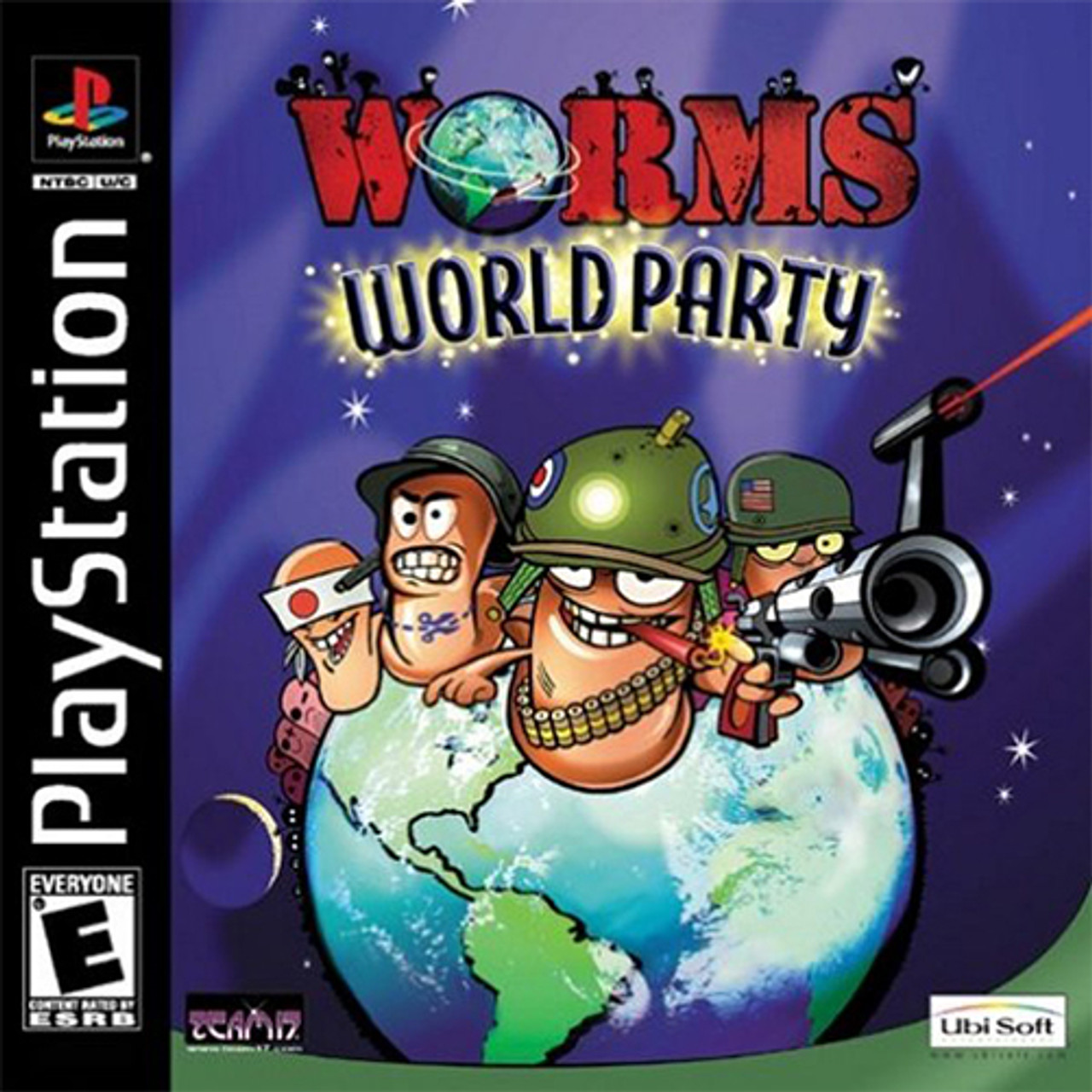 begrænse Opdatering kant Worms World Party PS1 Game For Sale | DKOldies