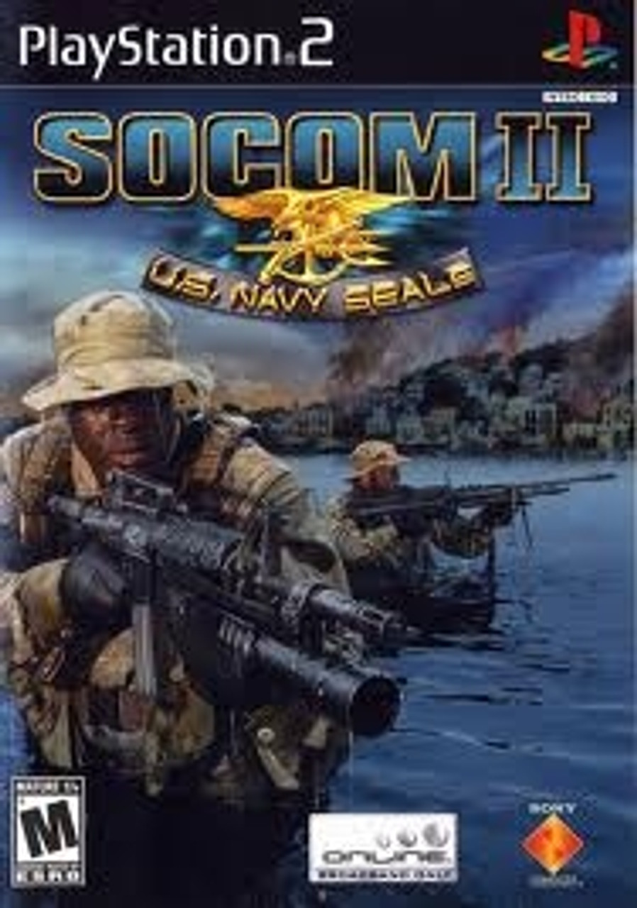 SOCOM II Navy Seals PS2 Game | DKOldies